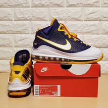 Authenticity Guarantee 
Nike LeBron VII 7 QS Media Day GS Size 7Y / Wmns... - $189.98
