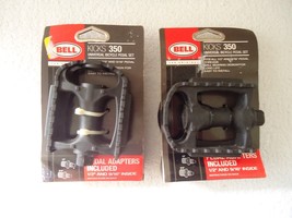 Lot Of 2 &quot; NWT &quot; Bell Kicks 350 Universal Bicycle Pedal Sets &quot; Great Gif... - $18.69