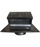 Builder&#39;s Best 012635 Black Metal Roof Vent Cap (4&quot; Collar) - $97.65 CAD