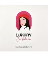 Luxury Confidence Skin Care Nozzles And Filters Kit Blackhead Removal BN... - $24.99