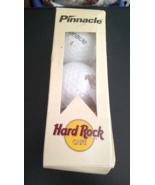 Sleeve of 3 Pinnacle &quot;Hard Rock Cafe&quot; Cut Proof 332 (#4) Golf Balls - £7.11 GBP