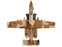 Fairchild Republic A-10 Thunderbolt II Warthog Aircraft &quot;Peanut Color Camouflag - £28.25 GBP