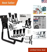 Premium Slatwall Accessories: 20 Heavy Duty Hooks for Efficient Garage S... - $1,064.87 MXN
