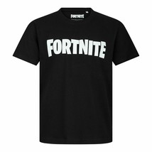 FORTNITE Youth T-Shirt LOGO Shirt BLACK Gaming Shirt Age 16 - £8.85 GBP