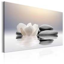 Tiptophomedecor Stretched Canvas Zen Art - Garden Of Calm - Stretched &amp; Framed R - £62.68 GBP+