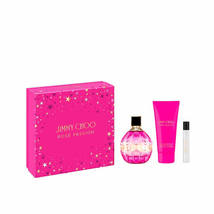 Jimmy Choo Rose Passion Eau De Perfume Spray 100 ml Set 3 Pezzi - £56.65 GBP