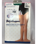Body Wrappers Footed Green Tights C80S, Sz Child S/M 4-7, New in Package - $108.33 MXN