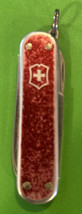 Swiss Army Knife Victorinox - Red - Metal Case - £12.70 GBP