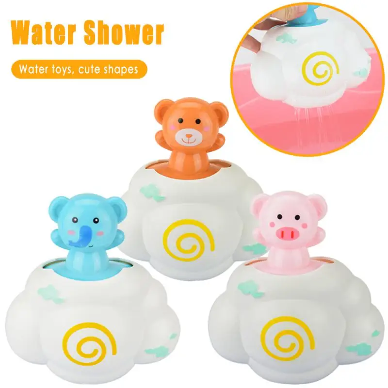 Kids Shower Pool Toys for Toddler Swimming Party Elephant Bear Pig Spraying - £7.30 GBP