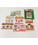 Vintage Dennison eureka Cleo holiday flower wedding birthday seal lot - $456.65 MXN