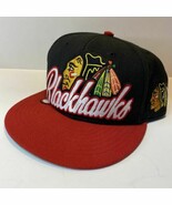 Chicago Blackhawks Spellout New Era Slam Dunk MVP Snapback Spellout Hat - $14.80