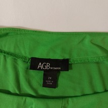 AGB 3435W51 Women's Green Blouse Top Sleeveless Size 2X image 3