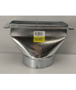 Master Flow 10 in. x 4 in. to 6 in. Register Box with Flange, Galvanized... - $269.86 MXN