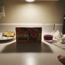 Kool-Aid Ghoul-Aid Zom-Berry Artificially Flavored Drink Pouches, 10 ct ... - $5.63