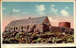 Vintage 1920 Postcard - Old Tip Top House Mt Washington New Hampshire NH-BK47 - £2.32 GBP