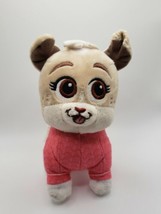Disney Junior Puppy Dog Pals Keia Stuffed Plush 4.5&quot; Pink Shirt - £9.52 GBP