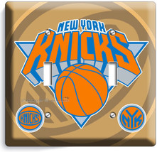 New York Knicks Nyk Ny Basketball Team 2GANG Light Switch Wall Plate Sport Decor - £12.86 GBP