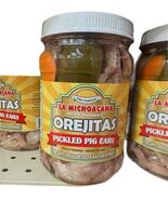 orejitas cueritos en vinagre seasoned pickled pork ears rinds ready eat ... - $39.55