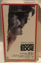 Jagged Edge Vhs Tape Jeff Bridges Glenn Close Peter Coyote S1A - $5.93