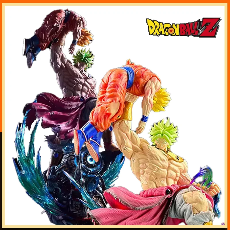 Anime Dragon Ball broly Vs Goku Action Figure Collection 28cm Pvc Broly ... - £33.60 GBP+