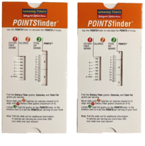 Weight Watchers Winning Points Finder Slide Calculator WW Plan Slider *USED - $15.00