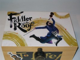 NEW Fiddler On The Roof on Broadway Playbill Decoupage Storage Jewelry Box - £55.94 GBP