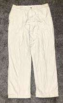 Columbia Pants Mens Size 38x32 Tan Hiking Utility Side Zip Pocket Casual... - $23.64