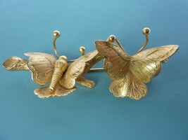 Vintage Signed Giovanni Pin Brooch Butterfly Goldtone - £23.66 GBP