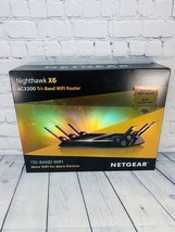 Netgear Nighthawk X6 AC3200 Tri-Band Wi-Fi Wireless Router R8000 With Box - £37.97 GBP