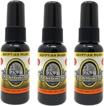 BluntPower (Egyptian Musk, 3 Pack) Concentrated Air Freshener - Premium Oil Base - £21.91 GBP