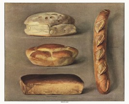 11712.Decor Poster.Room wall.Home vintage art design.Kitchen art.Bread loaf.Chef - £13.65 GBP+