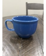 Retired Fiesta Sapphire Chili Soup Mug Large Blue Homer Laughlin FiestaWare - $29.69