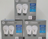 GE Classic 60-Watt Frosted White Light Bulbs A19 LEDs Medium Base 2 Pk L... - £13.44 GBP