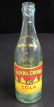 Vintage Royal Crown RC Cola Glass Bottle 12 oz. Nahi Corp. Duraglas MCM Green - £10.01 GBP
