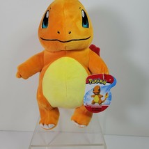 Pokemon Charmander Plush 8&quot; Smiling NEW Tags WCT Wicked Cool Toy Plushie Stuffed - £16.93 GBP