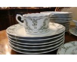 Vintage German Bavaria Porcelain Tea Set 43 Pieces Rare Collection - $990.00