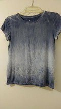 American Eagle Outfitters Soft&amp;Sexy Blue washed treated t-shirt S/P/CH - £9.43 GBP