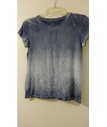 American Eagle Outfitters Soft&Sexy Blue washed treated t-shirt S/P/CH - $12.00