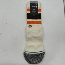 NWT Stance Unisex Boyd St. Crew Socks Off White Size S - £11.23 GBP