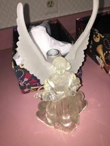Clear Angel Acrylic Christmas Candleholder - $22.75