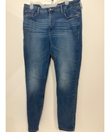 Old Navy Rockstar High Rise Super Skinny Jeans  Size 16 Secret Slim Pockets - $189.87 MXN