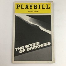 1991 Playbill The Speed of Darkness by Belasco Theatre, Steve Tesich - £11.20 GBP