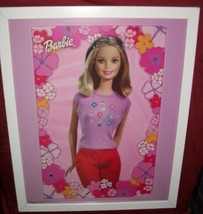 Vtg Barbie Poster Art Flip Flop Sandals Spy Binoculars Cosmetic Blush MAKE-UP - £47.47 GBP