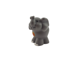 Fisher Price Little People Abc Alphabet Zoo Letter E For Elephant Figure - $1.97