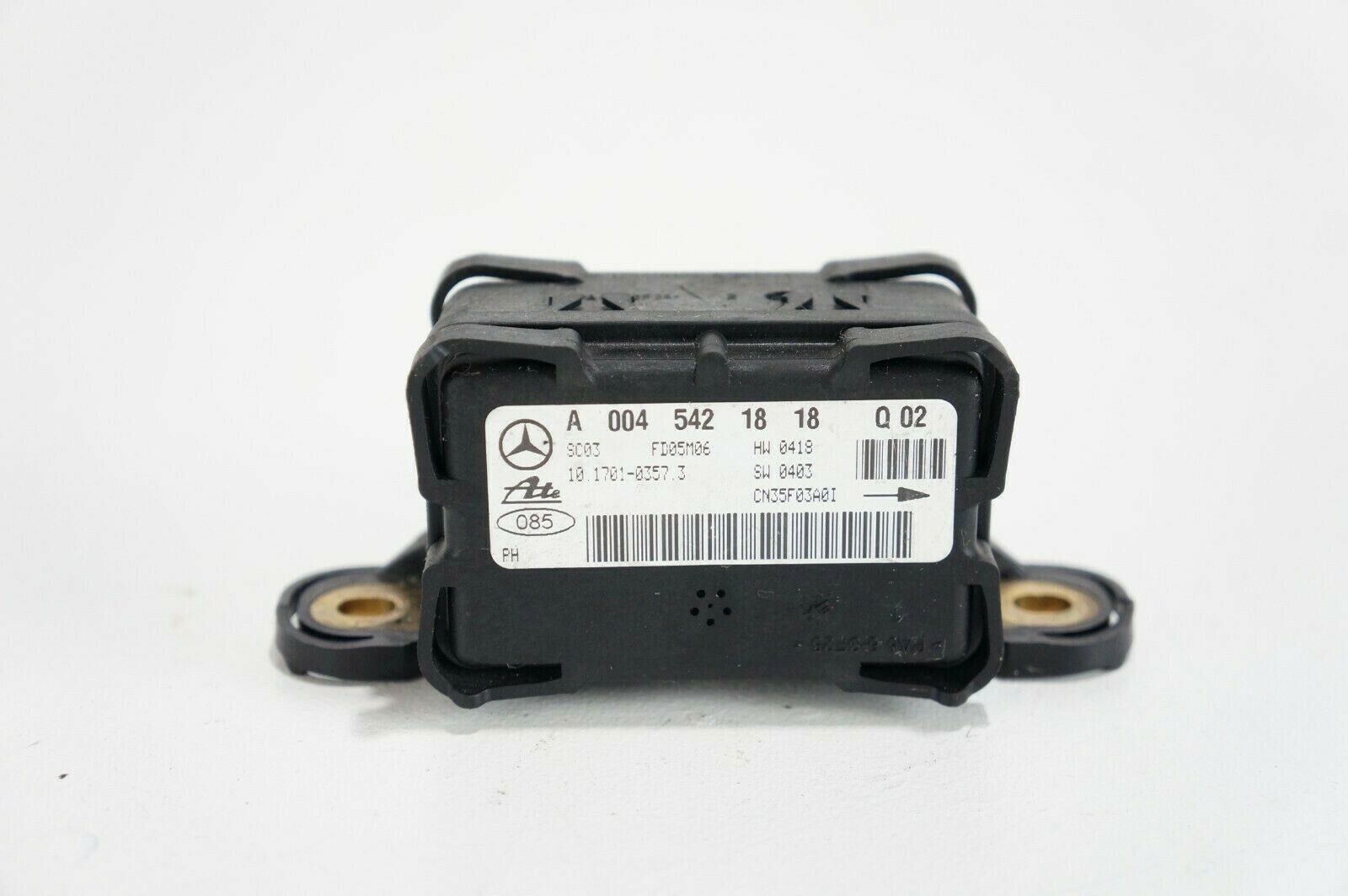 06-2008 mercedes w164 ml500 r350 gl550 s600 yaw turn rate speed sensor - $54.87