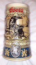 Vintage 1989 Edition Adolph COORS BEER STEIN  196061 Beer Truck 1910 Automotive - £20.73 GBP