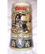 Vintage 1989 Edition Adolph COORS BEER STEIN  196061 Beer Truck 1910 Aut... - £20.73 GBP