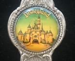 Sleeping Beauty Castle Disneyland Souvenir Spoon Vintage Disney Made in ... - $8.86