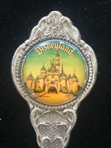 Sleeping Beauty Castle Disneyland Souvenir Spoon Vintage Disney Made in ... - $8.86
