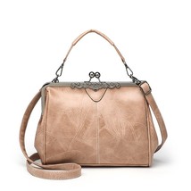Designer Women Vintage Shoulder Bag Luxury Pu Leather Handbag New Fashion Tote B - £36.86 GBP